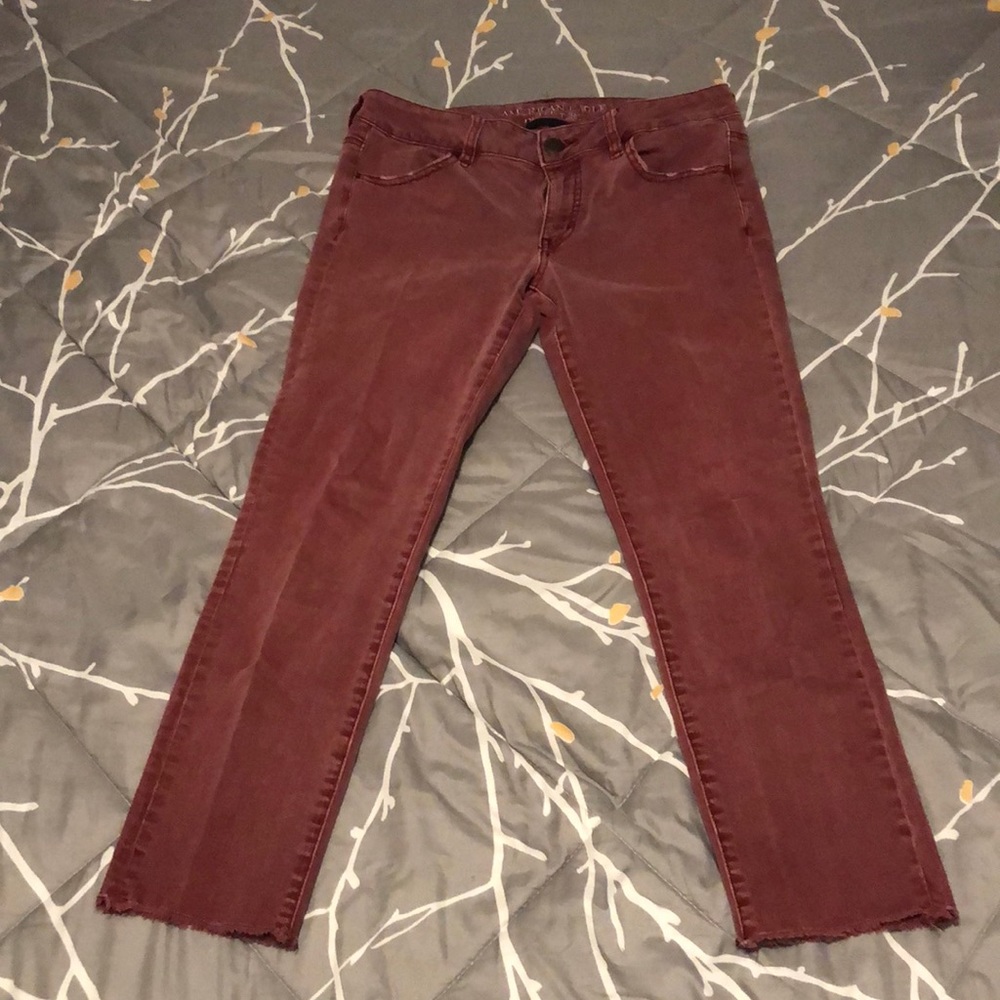 American Eagle Cropped Jeggings - Size 10